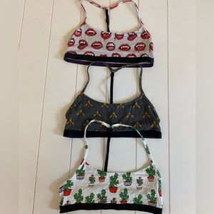 MeUndies Women's Bralette Set - Red, Gray, White